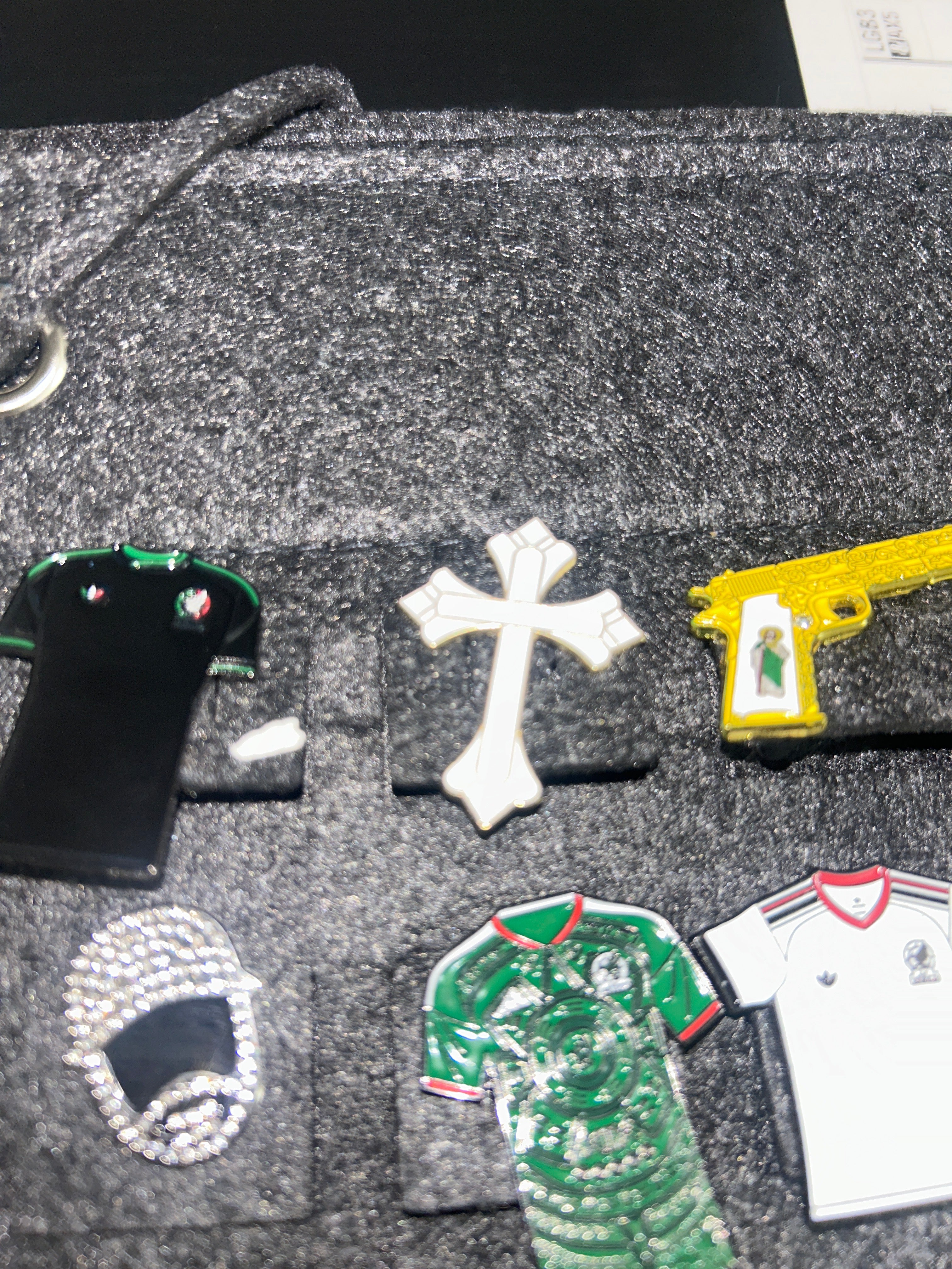 Designed pins